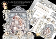 A Little Bit of Christmas Sparkle 9 XL Shaped Card Kit