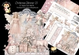 Christmas Glimmer 15  XL Shaped Card Kit