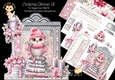 Christmas Glimmer 18  XL Shaped Card Kit