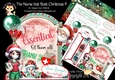 The Nurse that Stole Christmas 9 XL Shaped Card Kit