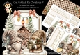 Get Knitted its Christmas 7 XL Shaped Card Kit