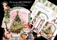 Fa, La, La, Lastic Christmas 2 XL Shaped Card Kit