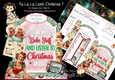 Fa, La, La, Lastic Christmas 7 XL Shaped Card Kit