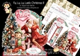 Fa, La, La, Lastic Christmas 8 XL Shaped Card Kit
