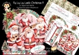 Fa, La, La, Lastic Christmas 9 XL Shaped Card Kit