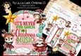 Fa, La, La, Lastic Christmas 13 XL Shaped Card Kit
