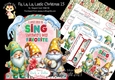 Fa, La, La, Lastic Christmas 15 XL Shaped Card Kit