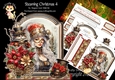 Steaming Christmas 4 XL Shaped Card Kit