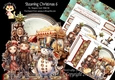 Steaming Christmas 6 XL Shaped Card Kit