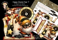 Happy Gnome Year 7 XL Shaped Card Kit
