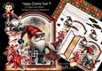 Happy Gnome Year 9 XL Shaped Card Kit