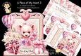 A Piece of My Heart 3 XL Shaped Card Kit