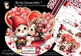 Be Mine Gnome-intine 7 XL Rocker Card