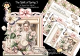 The Spirit of Spring 5 XL Shaped Card Kit