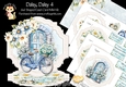 Daisy, Daisy 4 Shaped Easel Card