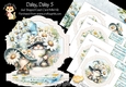 Daisy, Daisy 5 Shaped Easel Card