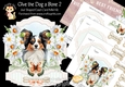 Give the Dog a Bone 2 Shaped Easel Card