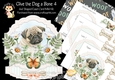 Give the Dog a Bone 4 Shaped Easel Card