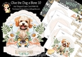 Give the Dog a Bone 10 Shaped Easel Card
