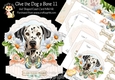 Give the Dog a Bone 11 Shaped Easel Card