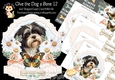 Give the Dog a Bone 12 Shaped Easel Card
