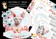 Kool Kitties 11 Shaped Easel Card