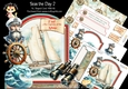 Seas the Day 2 XL Shaped Card Kit