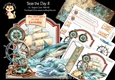 Seas the Day 8 XL Shaped Card Kit