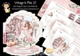 Vintage in Pink 10 Shaped Easel
