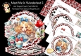Meet Me in Wonderland 1 Shaped Easel