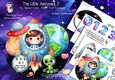 The Little Astronaut 3 XL Rocker Card