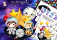 The Little Astronaut 4 XL Rocker Card