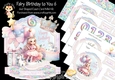 Fairy Birthday to You 6 Shaped Easel