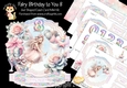 Fairy Birthday to You 8 Shaped Easel