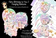 Fairy Birthday to You 2 - Hanging Balloons