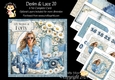 Denim & Lace 20 6x6 Simply Cards
