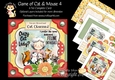 Game of Cat & Mouse 4 6x6 Simply Cards