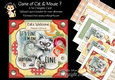 Game of Cat & Mouse 7 6x6 Simply Cards