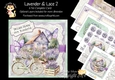 Lavender & Lace 2 6x6 Simply Cards 