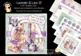 Lavender & Lace 10 6x6 Simply Cards 