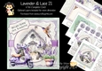 Lavender & Lace 21 6x6 Simply Cards 