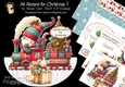 All Aboard for Christmas 7 XL Rocker Card 