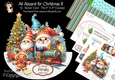 All Aboard for Christmas 8 XL Rocker Card 