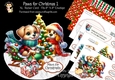 Paws for Christmas 1 XL Rocker Card 