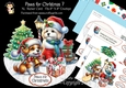 Paws for Christmas 7 XL Rocker Card 