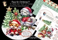 Paws for Christmas 9 XL Rocker Card 