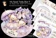 My Sweet Teddy Bear 9 XL Rocker Card