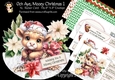 Och Aye Mooey Christmas 1 XL Rocker Card 