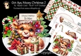 Och Aye Mooey Christmas 2 XL Rocker Card 