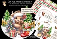 Och Aye Mooey Christmas 4 XL Rocker Card 